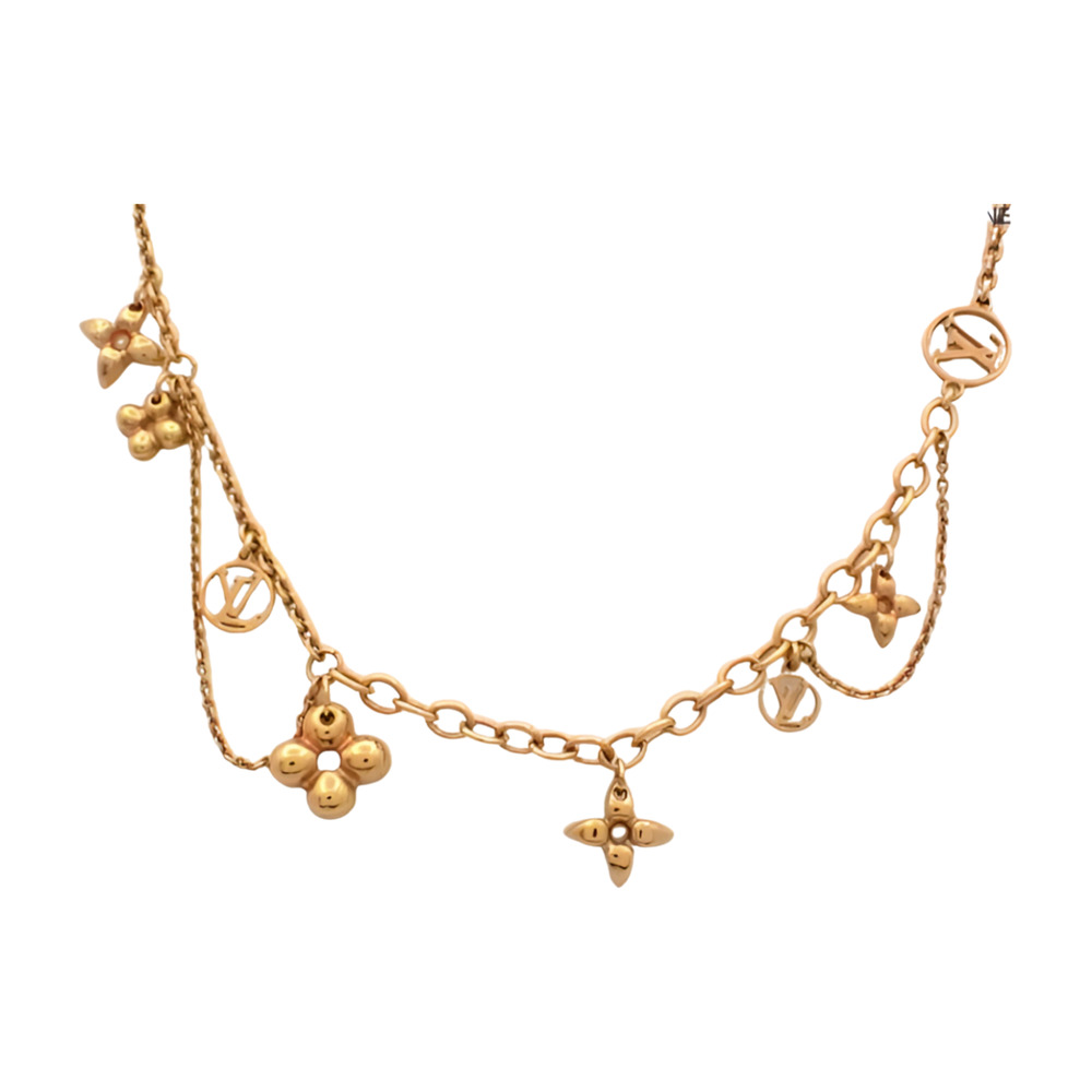 6566 - Louis Vuitton Collier Blooming Necklace - Picture 2 of 6